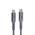 Fast USB-C naar USB-C kabel 1,8 meter lang - kabel voor data en snelladen op hoge snelheid!