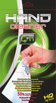 Q11 hand reinigingsdoeken