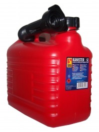 5 liter kunststof brandstof jerrycan